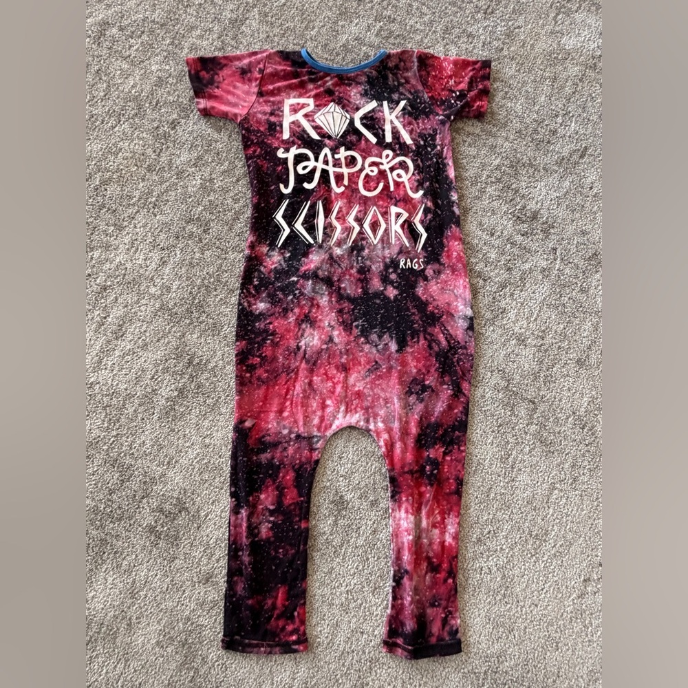 🌶️ Rags to Raches Red and Black Kids One Piece